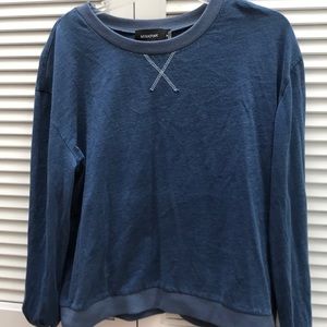 Plain blue long sleeve